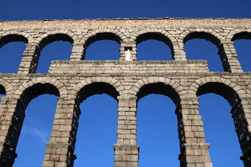 Fototapeta premium Roman Aqueduct Segovia Spain