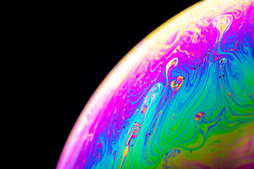 Close-up of a bubble