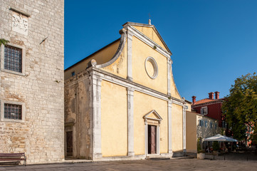 Obraz premium Stephanskirche in Motovun in Kroatien