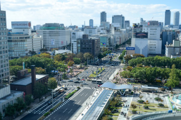 Fototapeta premium Krajobraz miasta Nagoya