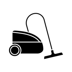 Vacuum cleaner glyph icon