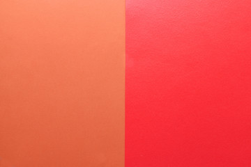 Fototapeta premium Paper color orange and red abstract background.