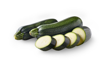 Fresh zuchini in closeup - Image