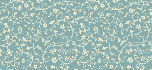 Vintage floral pattern. Rich ornament, old style pattern for wallpapers, textile, Scrapbooking etc. - 248840733