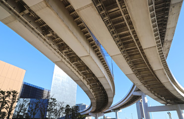 【ジャンクションカーブ】首都高速道路の有明ジャンクション