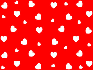 Great background design with hearts