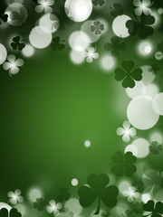 St. Patrick's Day celebration greeting card