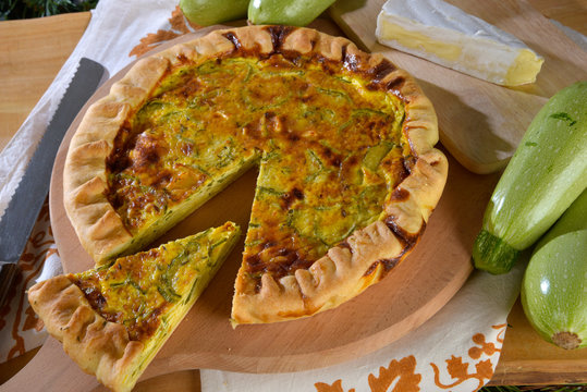 Torta salata alle zucchine