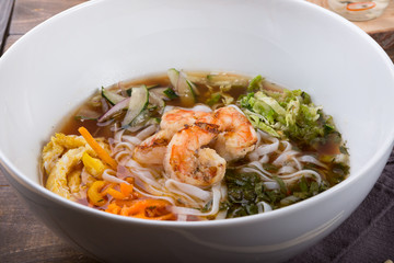 Traditional korean cold soup kuksi