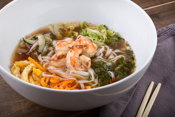 Traditional korean cold soup kuksi