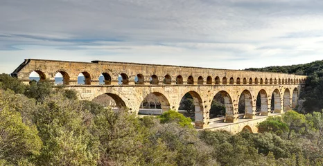 Photo sur Plexiglas Pont du Gard Pont du Gard - Vers-Pont-du-Gard - Occitanie - France
