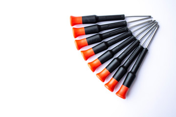 set of colorful screwdriver