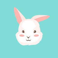 Cute Easter Bunny illustration.