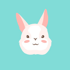 Cute Easter Bunny illustration.