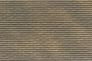 Abstract view of weathered texture stained old stucco light gray and aged paint white brick wall background. Grungy and dirty brick wall of boundary fence wall. White misty brick wall background.