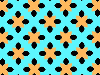 Luxury background with decorative geometric ornament. Retro creative design. geometric pattern in floral style. Simple fashion fabric print. 