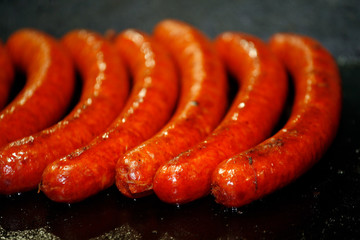 Original hungarian traditional products on farmers market for sale