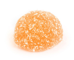 Orange jelly candy