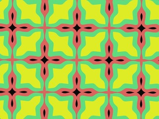 Luxury background with decorative geometric ornament. Retro creative design. geometric pattern in floral style. Simple fashion fabric print. 