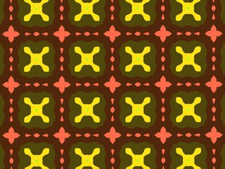 Luxury background with decorative geometric ornament. Retro creative design. geometric pattern in floral style. Simple fashion fabric print. 