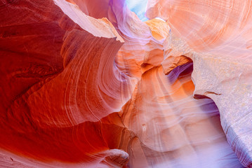 Antelope Canyon is a slot canyon in the American Southwest.