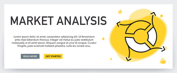 MARKET ANALYSIS BANNER CONCEPT