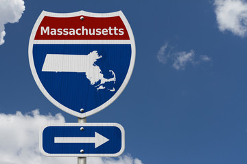Road trip to Massachusetts - obrazy, fototapety, plakaty