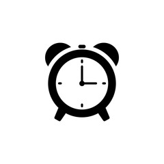 Alarm clock icon symbol vector
