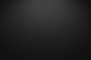 Obraz premium Vector carbon fiber texture. Dark background with lighting.