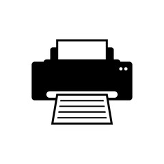 Printer Icon symbol vector