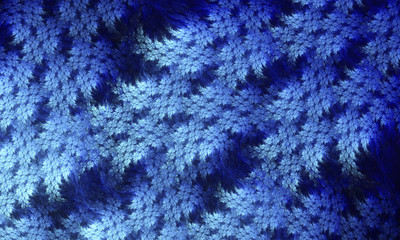 Beautiful abstract cover for art projects, cards, business, posters. 3D illustration, computer-generated fractal