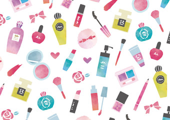 コスメ水彩テクスチャ