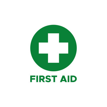 first aid icon symbol vector