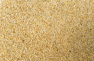 Sesame seed texture and background 