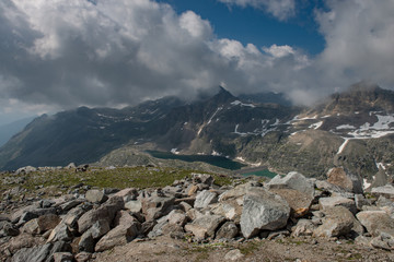 Fototapeta na wymiar Mölltaler Gletscher Panorama