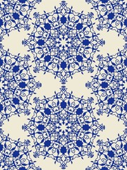 Seamless background in arabic or oriental style.