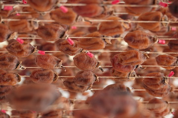 dalat natural dried persimmon made by japanese technique