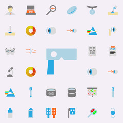 multiestenope illustration icon. optometry icons universal set for web and mobile