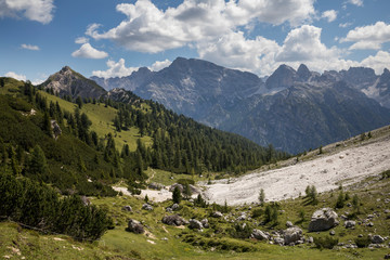 Fototapeta na wymiar Welkulturerbe Dolomiten