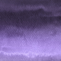 Violet ink and watercolor textures on white paper background. Paint leaks and ombre effects. Hand painted abstract image.