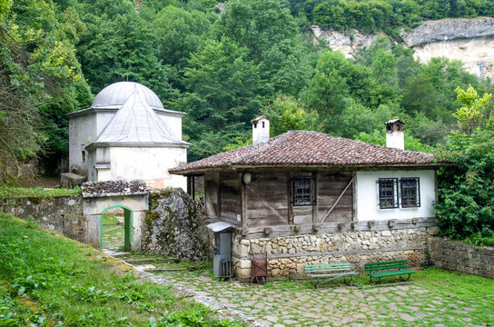 Demir Baba Teke - аlevi mausoleum (t&uuml;rbe) near village Sveshtari, Bulgaria