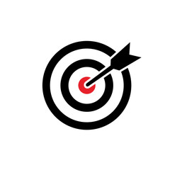 Target icon vector