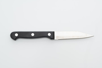 knife utensil on white background