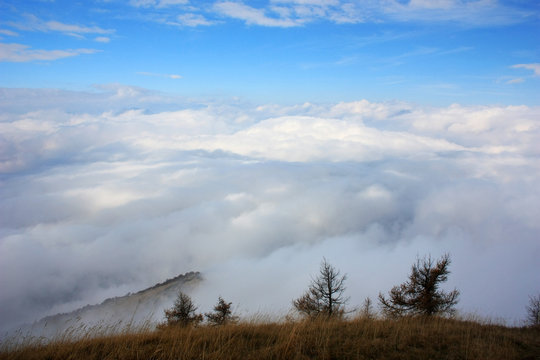 Clouds over Monte Baldo, Italy © kos1976