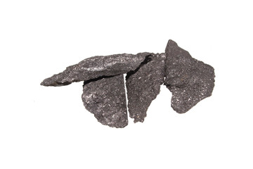 coal isolated on white background