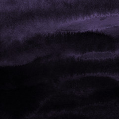 Violet ink and watercolor textures on white paper background. Paint leaks and ombre effects. Hand painted abstract image.