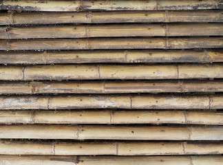 Old bamboo floor texture background.