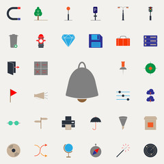 colored bell icon. Web icons universal set for web and mobile