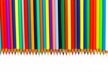 The setting of color pencil, Multicolored