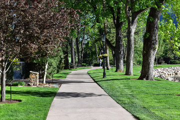 alley in the park